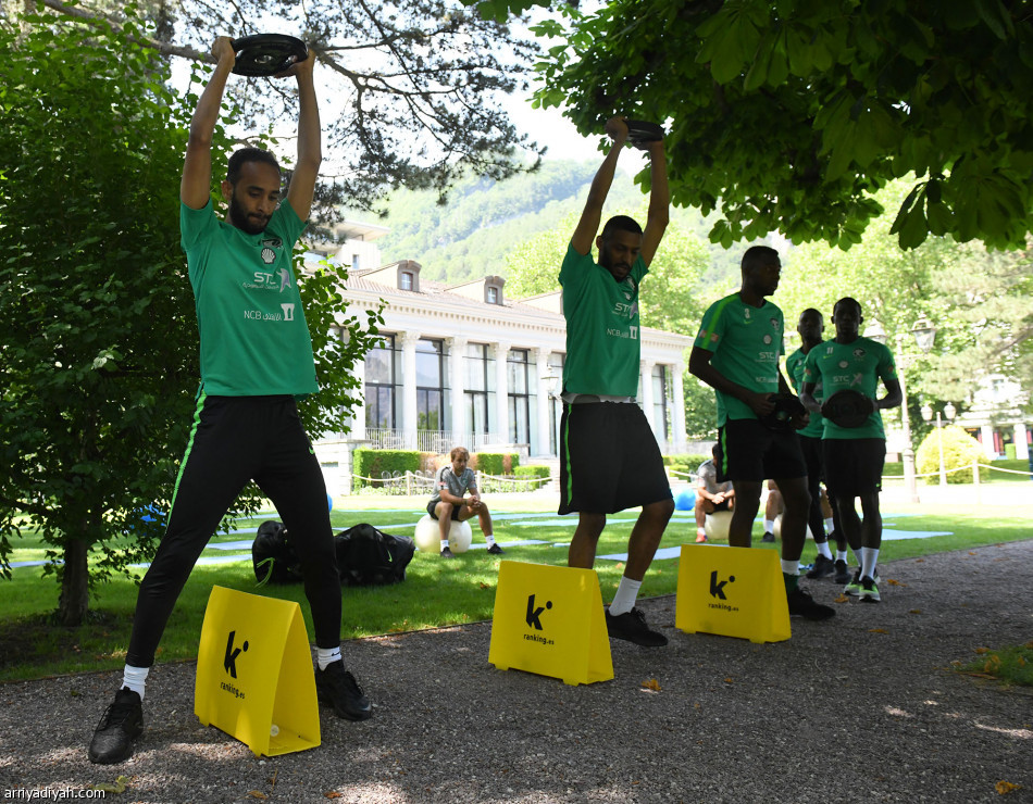 تمارين صباحية للأخضر