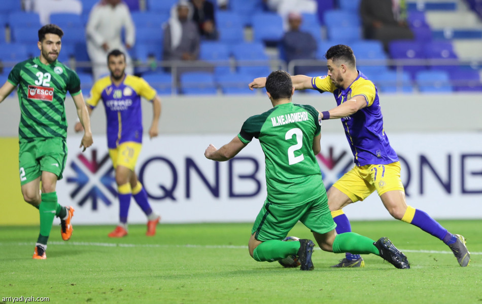 النصر يخسر مجددا في آسيا.. وحمدالله يهدر جزائية