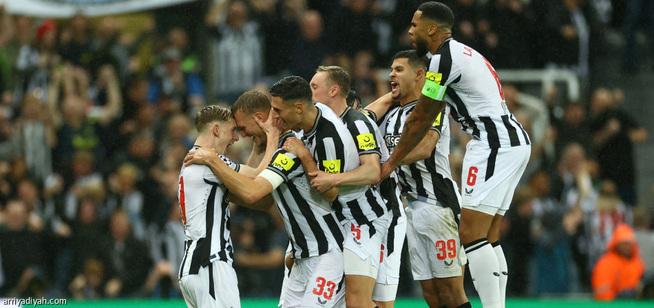 نيوكاسل يسحق  سان جيرمان برباعية