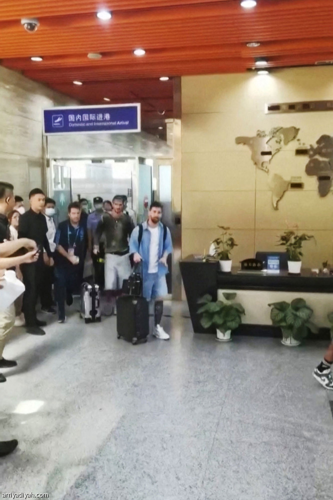 المرة السابعة.. 
ميسي في الصين