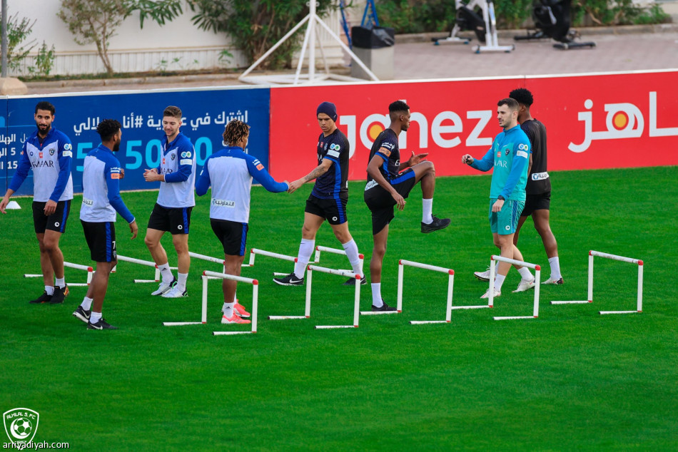 الهلال يجهز المصابين للكلاسيكو