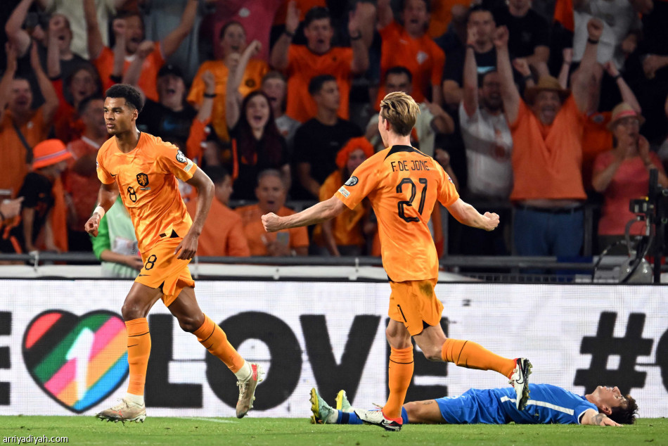 تصفيات أوروبا.. هولندا تعبر اليونان بثلاثية