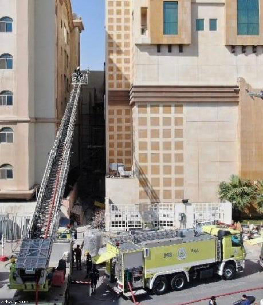 «حريق» يلتهم سكن فريق التقدم.. ويؤجل مباراته
