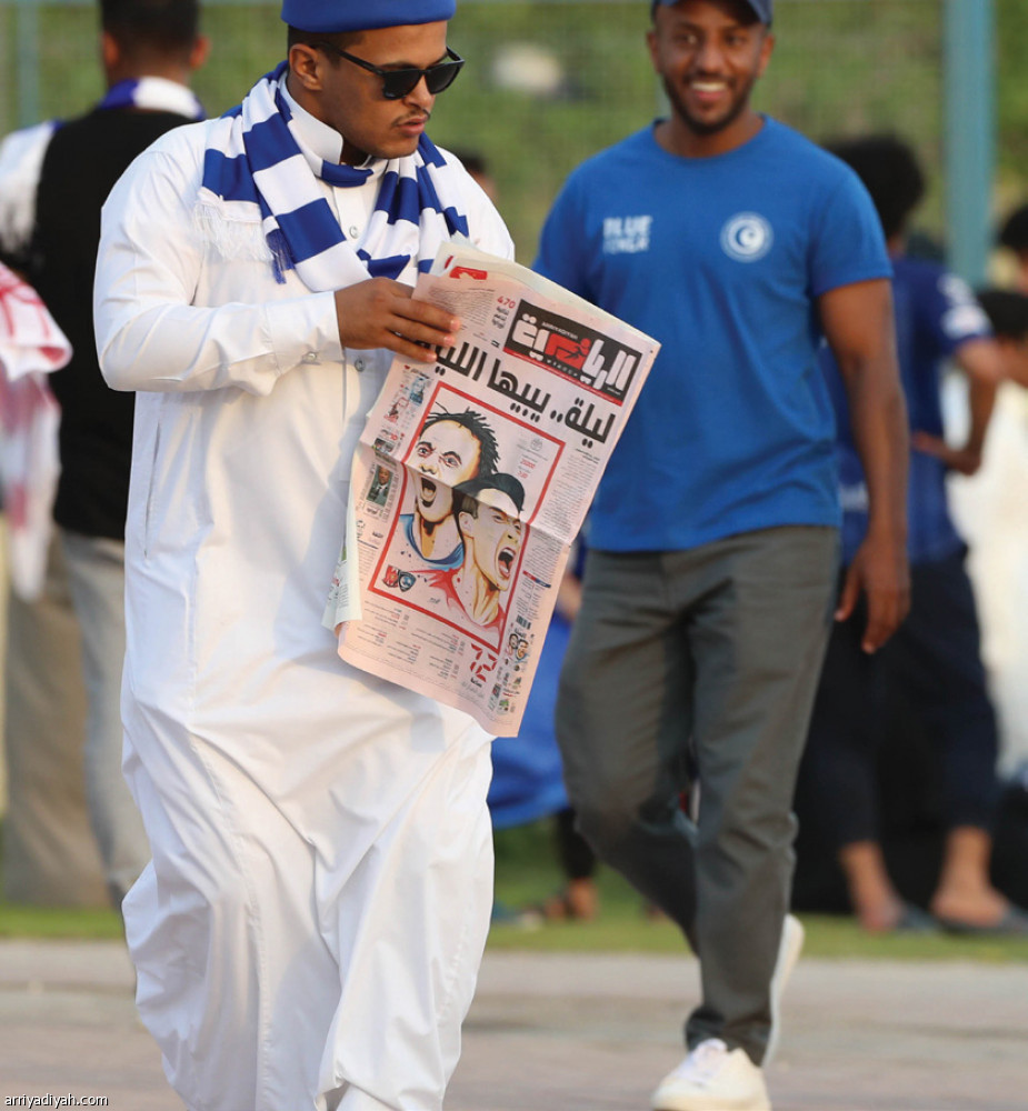 «الرياضية» تواكب مباراة الهلال وأوراوا