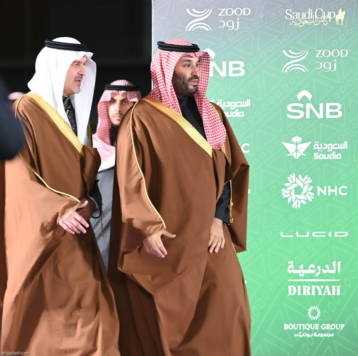 ولي العهد يشرّف السباق الكبير