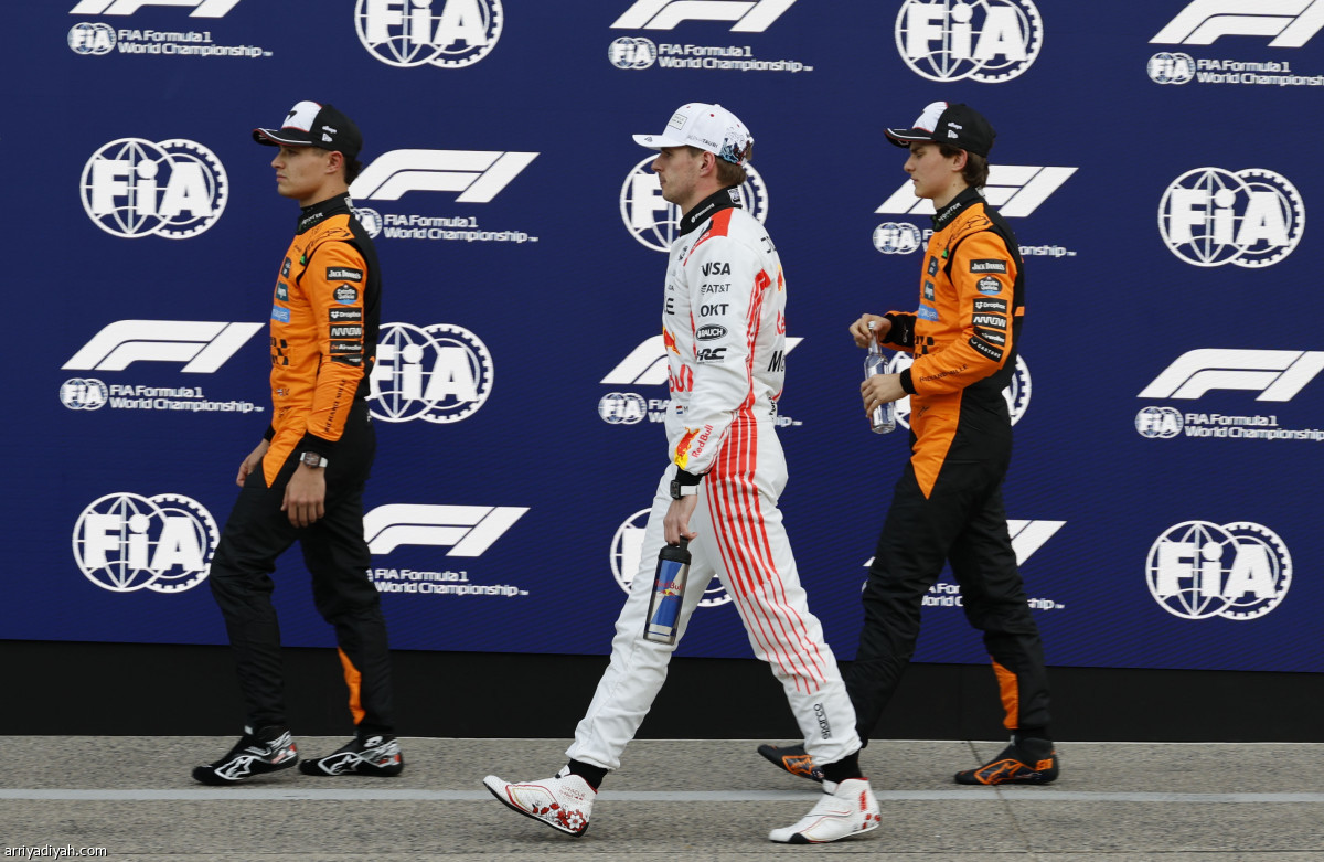 التأهيلية.. فيرستابن يتصدر