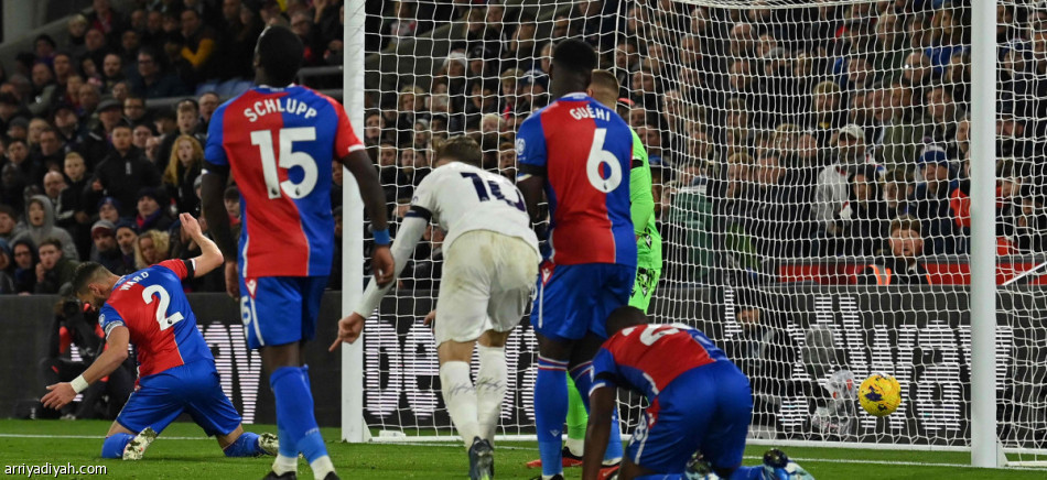 توتنهام يبتعد في الصدارة بثنائية كريستال بالاس