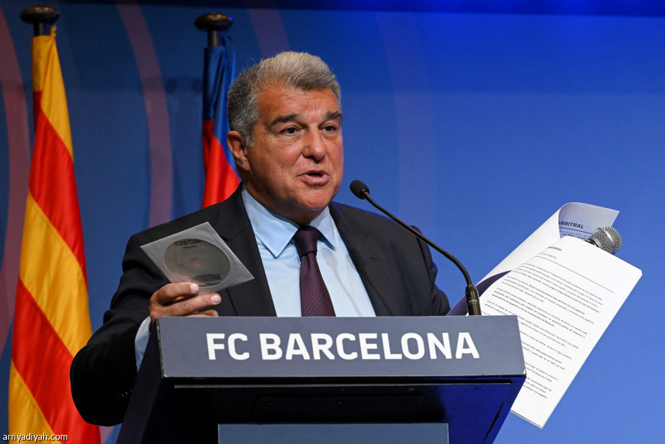 لابورتا: برشلونة يتعرض إلى حملة تشهير