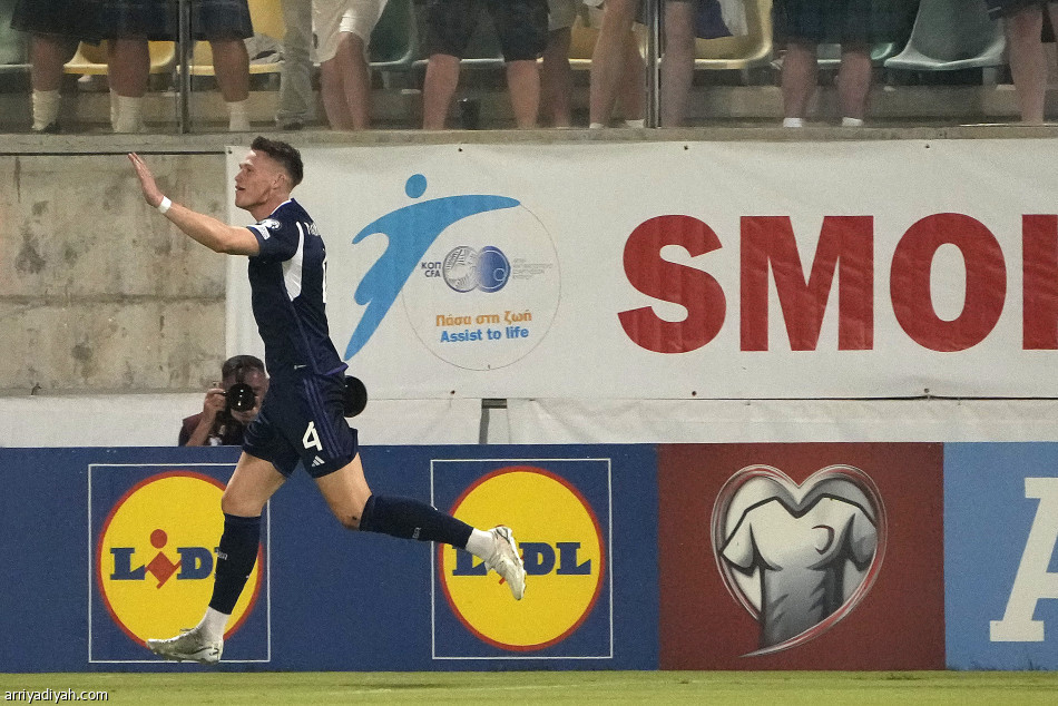 تصفيات «يورو 24».. اسكتلندا تعزز الصدارة بثلاثية قبرص