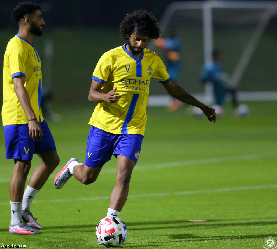 النصر يرفع وتيرة الإعداد للإيراني