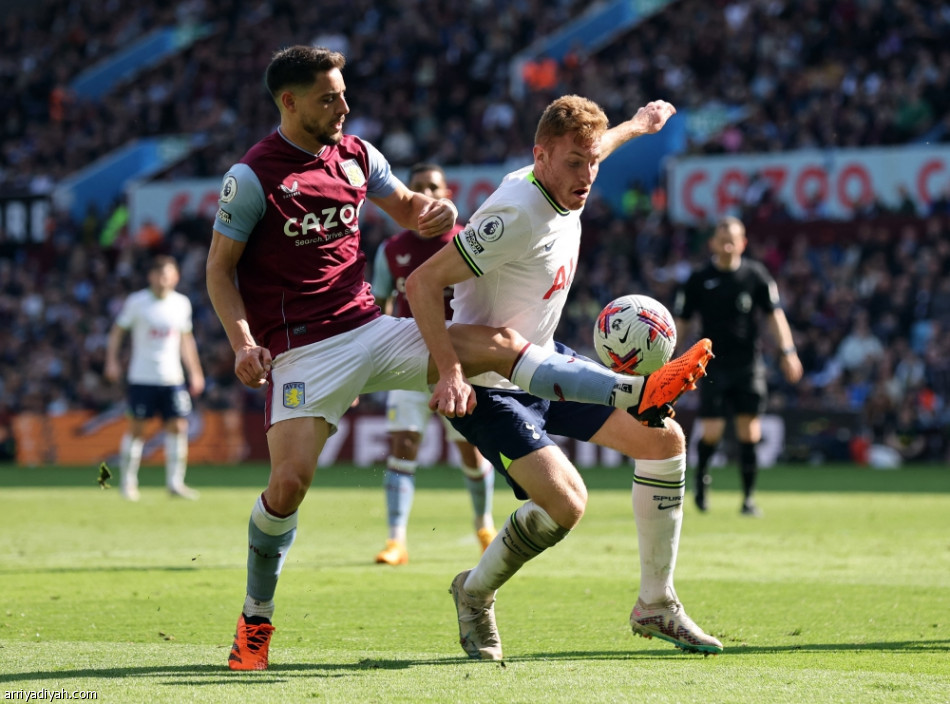 أستون فيلا يسقط توتنهام.. وينعش آماله الأوروبية