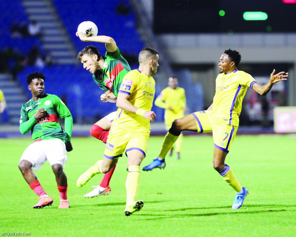 المتتالية الثالثة..
النصر يقهر الاتفاق