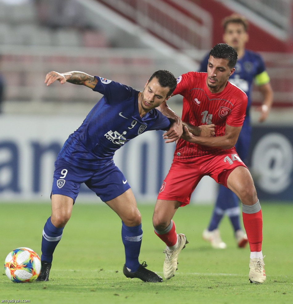 الهلال يختتم مجموعات آسيا بالتعادل مع الدحيل