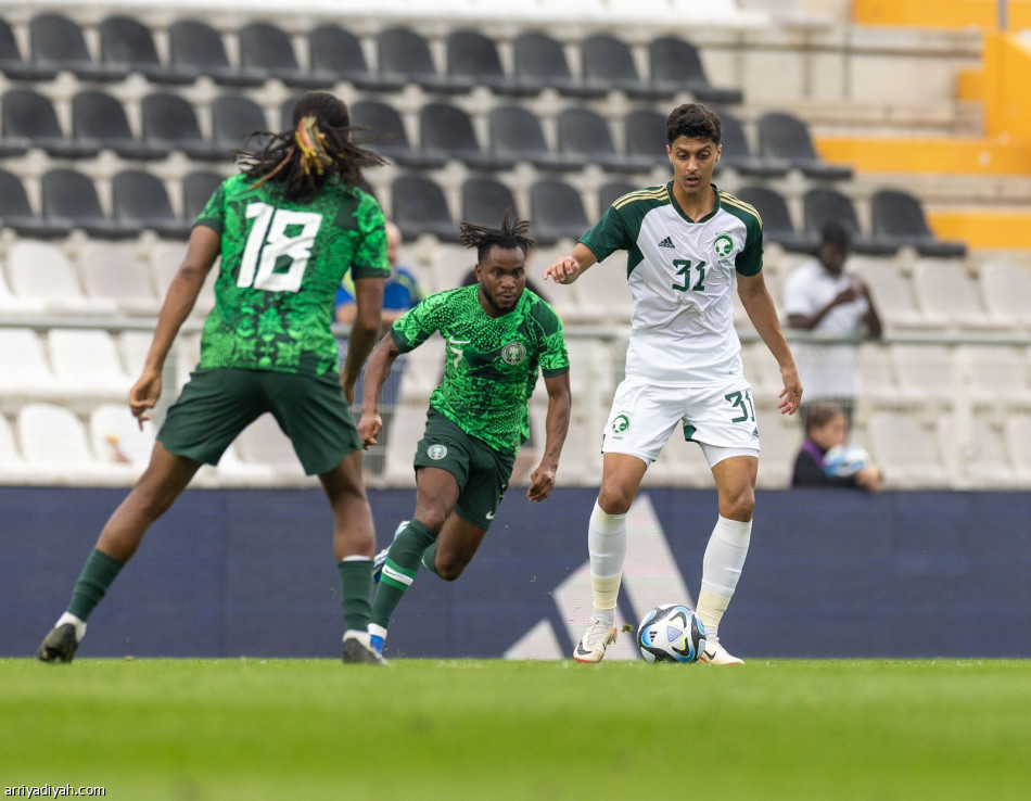 الأخضر يرفض الخسارة أمام نيجيريا