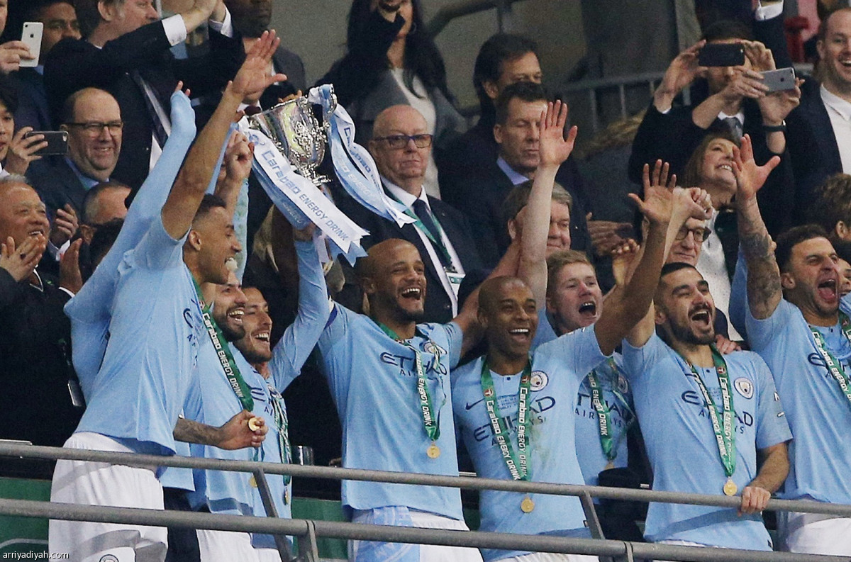 للمرة السادسة.. السيتي بطلاً لكأس الرابطة