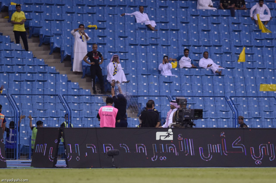 مناوشات بين جماهير النصر والبلطان