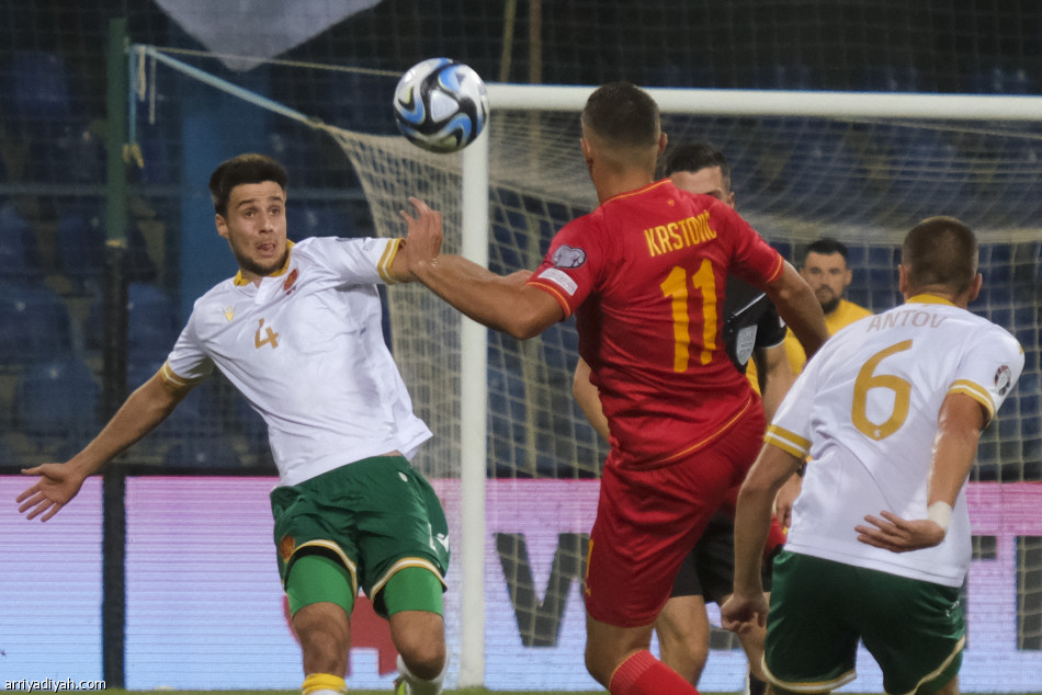 هدف متأخر يمنح الجبل الأسود نقاط بلغاريا