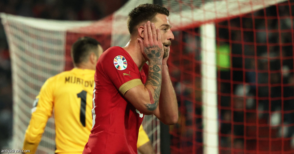 ميتروفيتش يقود صربيا إلى تخطي الجبل الأسود