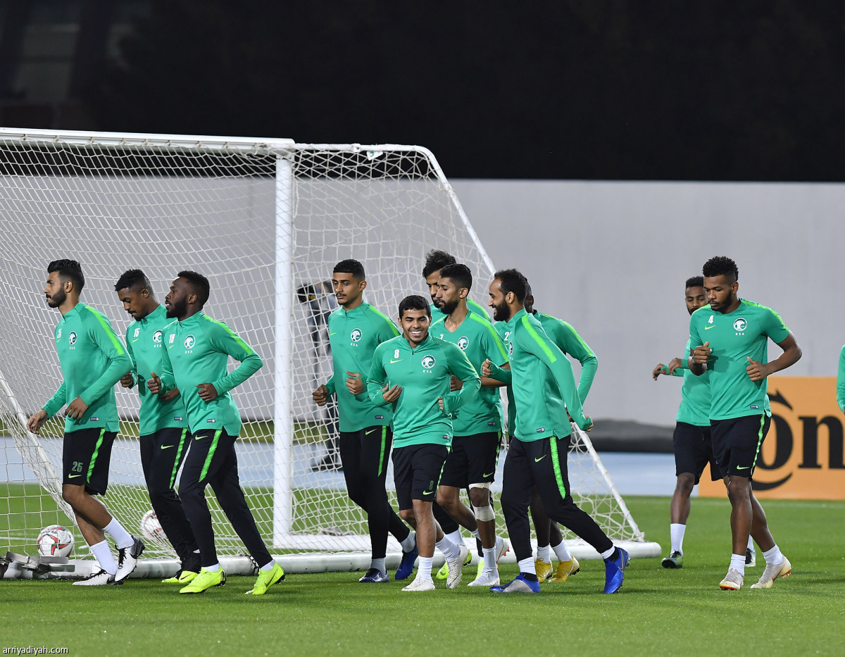 الأخضر يستعد لكوريا الشمالية