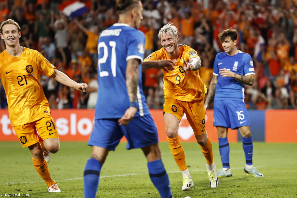 تصفيات أوروبا.. هولندا تعبر اليونان بثلاثية