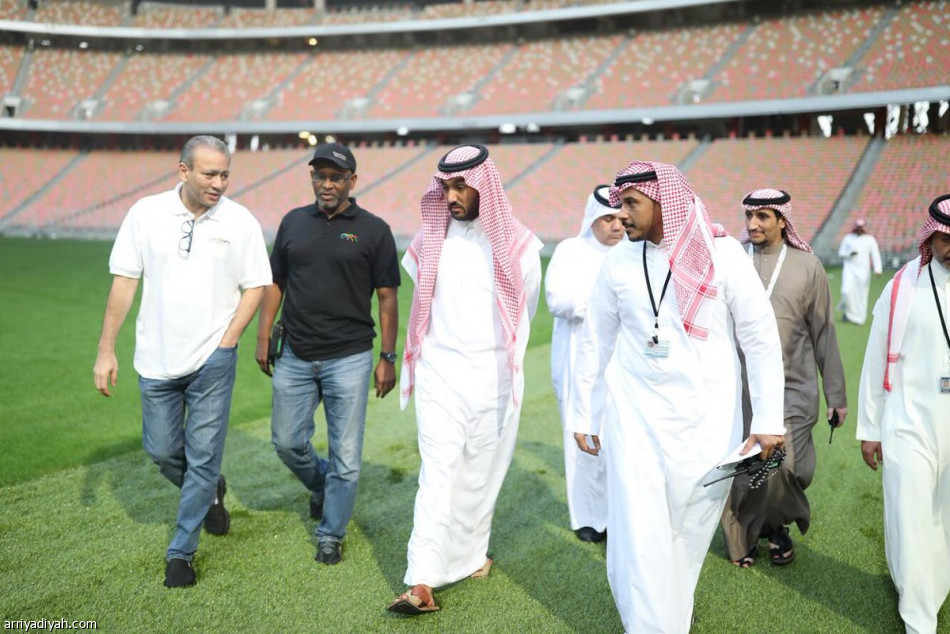 الفيصل يطمئن على تحضيرات السوبر الإيطالي