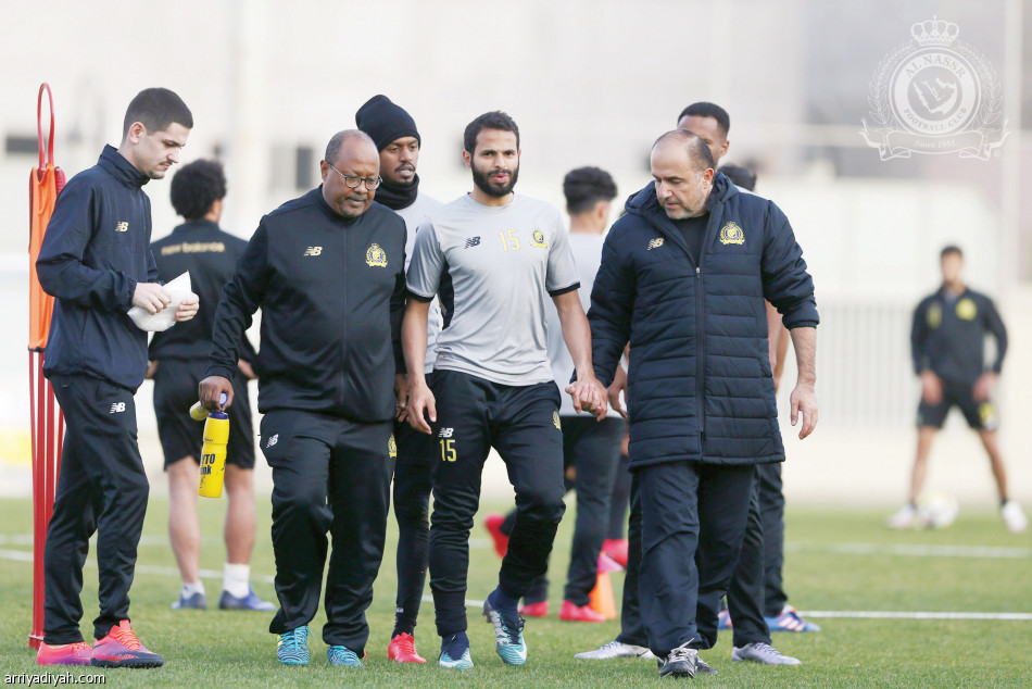 إصابة الفريدي
 تربك مخطط النصر 
