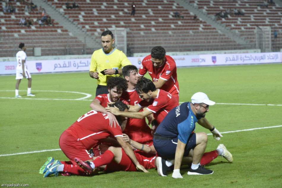 سوريا تلحق بالسعودية في نهائي الألعاب العربية