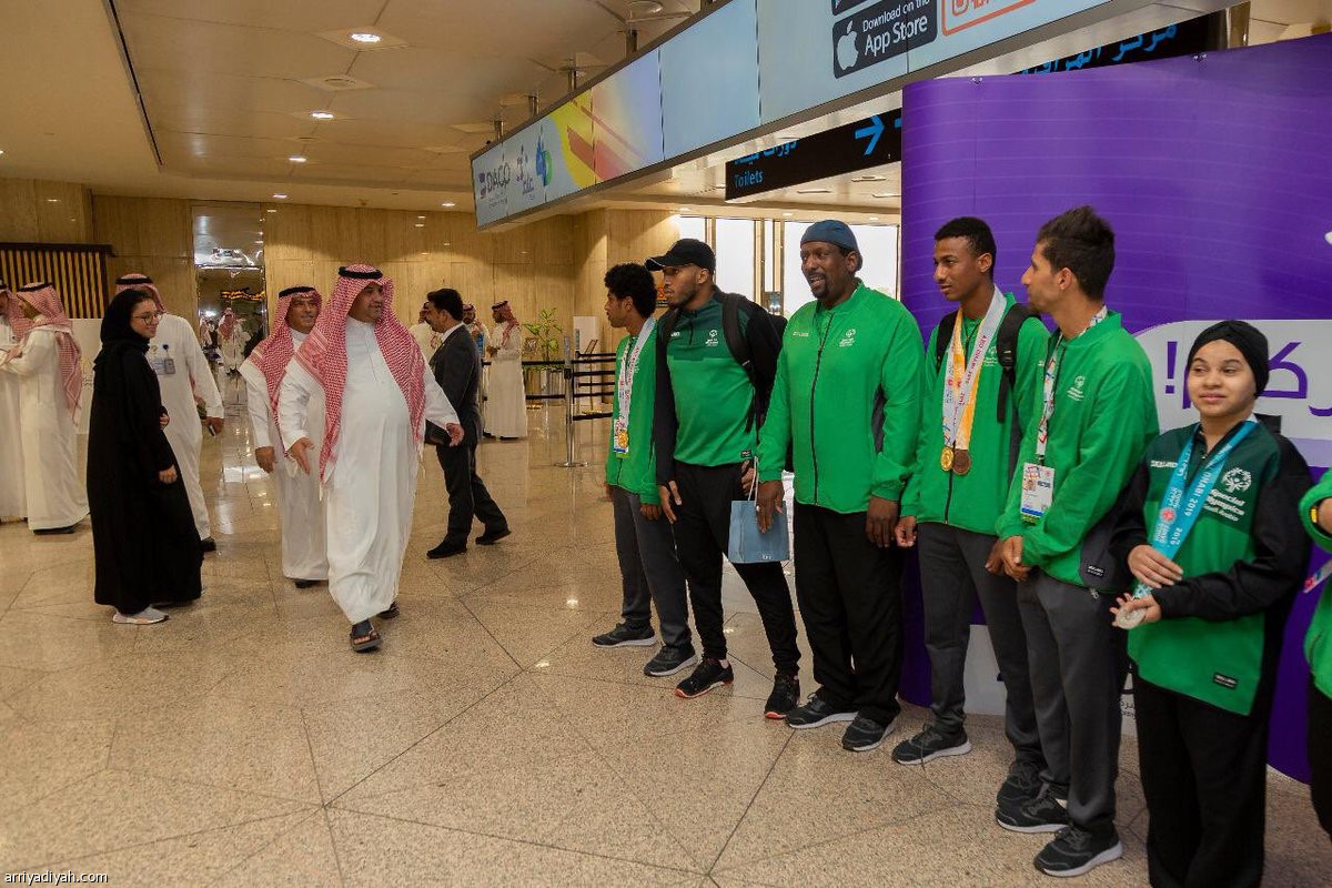 استقبال الأبطال