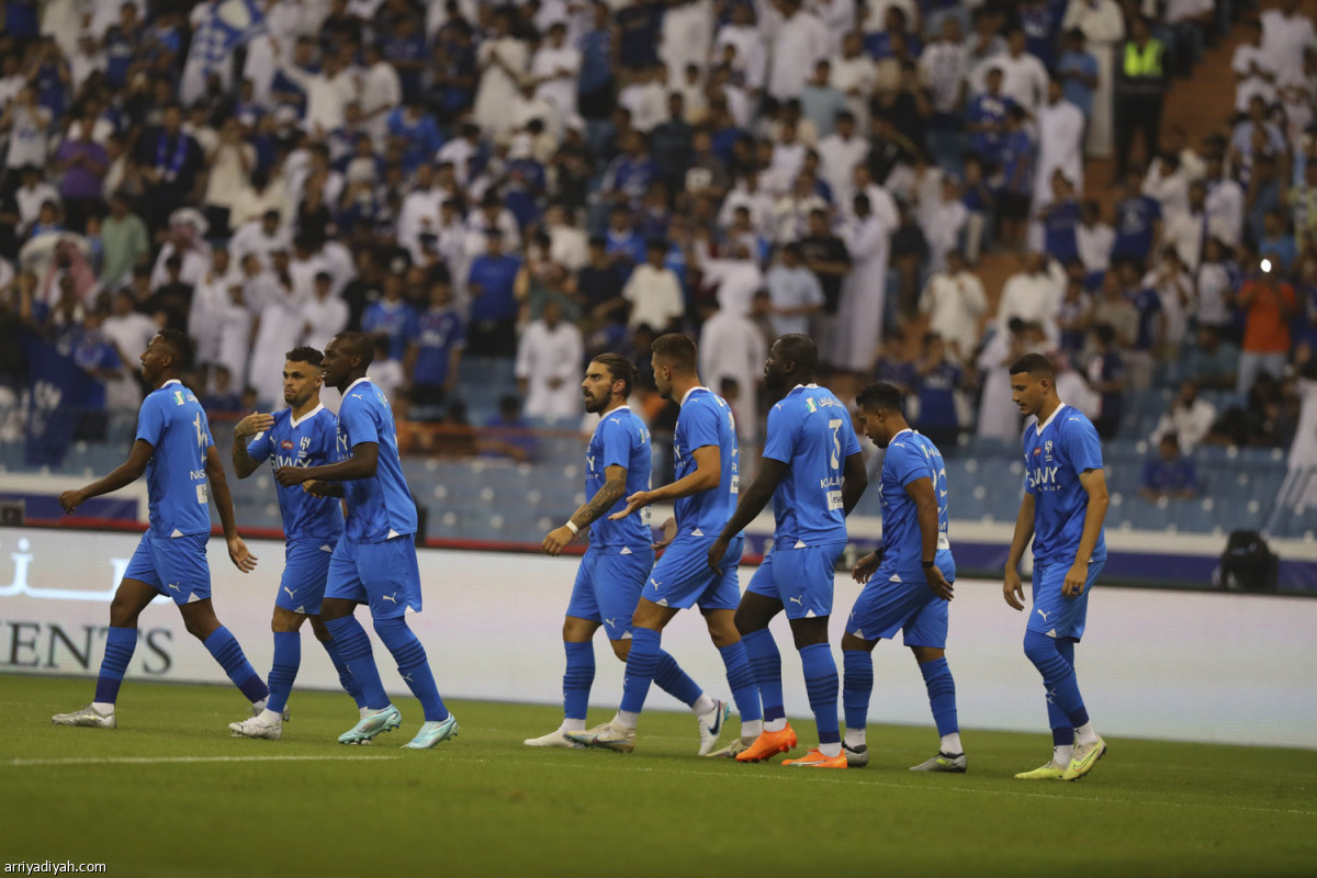 الهلال.. احتفال وانتصار