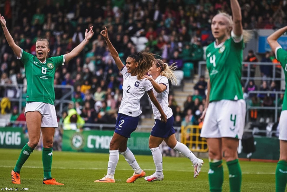 رينارد يقود سيدات فرنسا إلى الانتصار الثالث