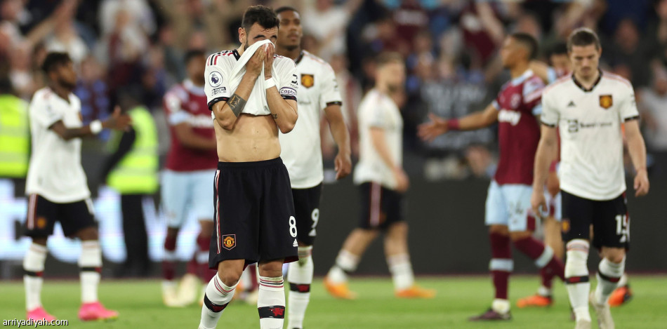 وست هام يصعق مانشستر يونايتد