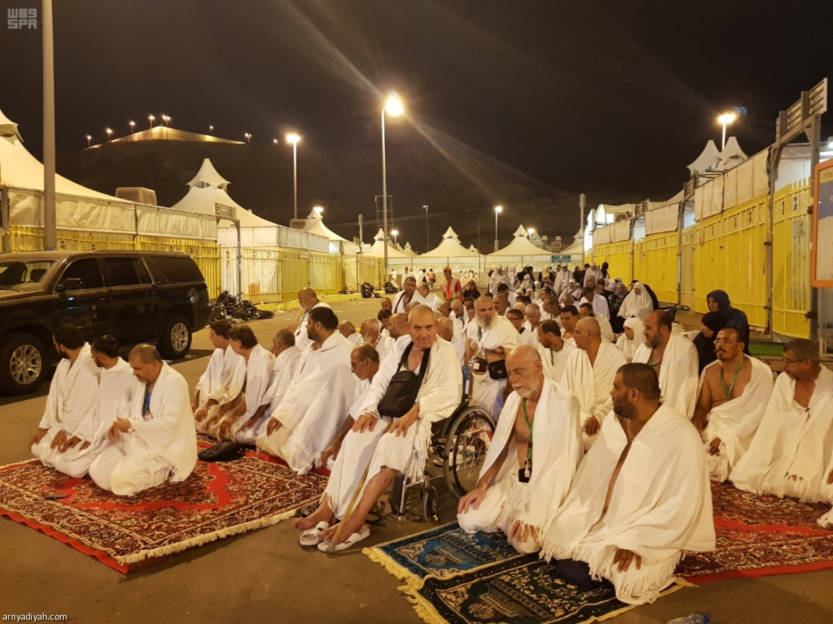 الحجاج في مزدلفة