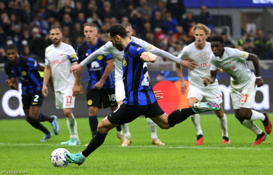 أبطال أوروبا.. إنتر يخطف صدارة المجموعة الرابعة