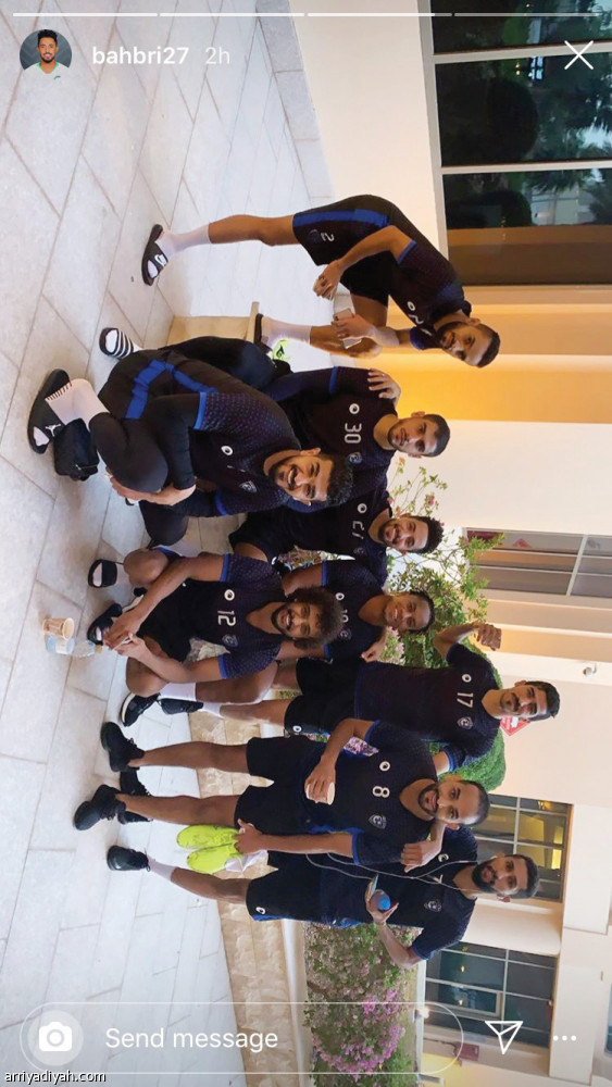 رقصة كاريلو 
تطمئن الهلاليين قبل المواجهة