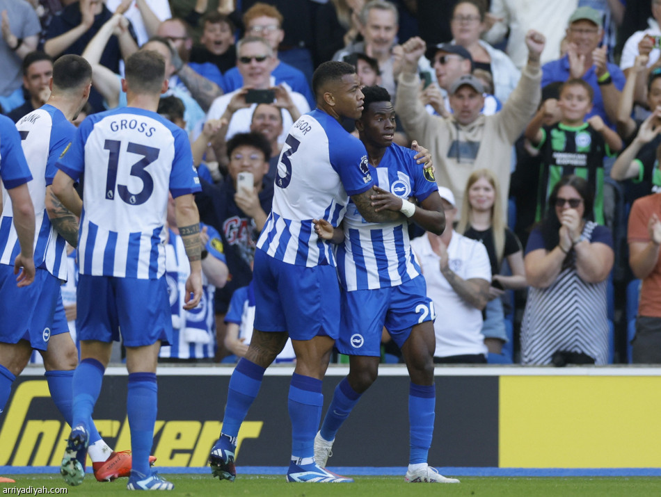 ليفربول يتعثر مجددا بالتعادل مع برايتون