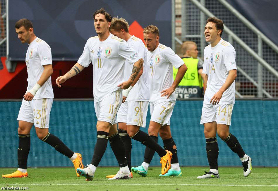 إيطاليا تحصد برونزية دوري الأمم الأوروبية