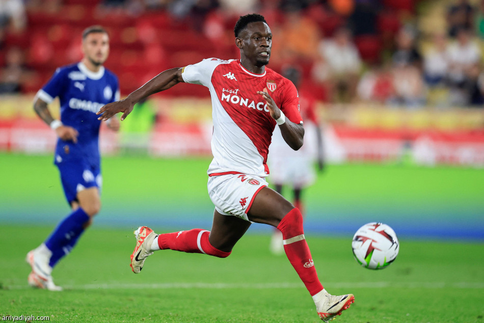 موناكو ينتصر  على مارسيليا ويعتلي الصدارة