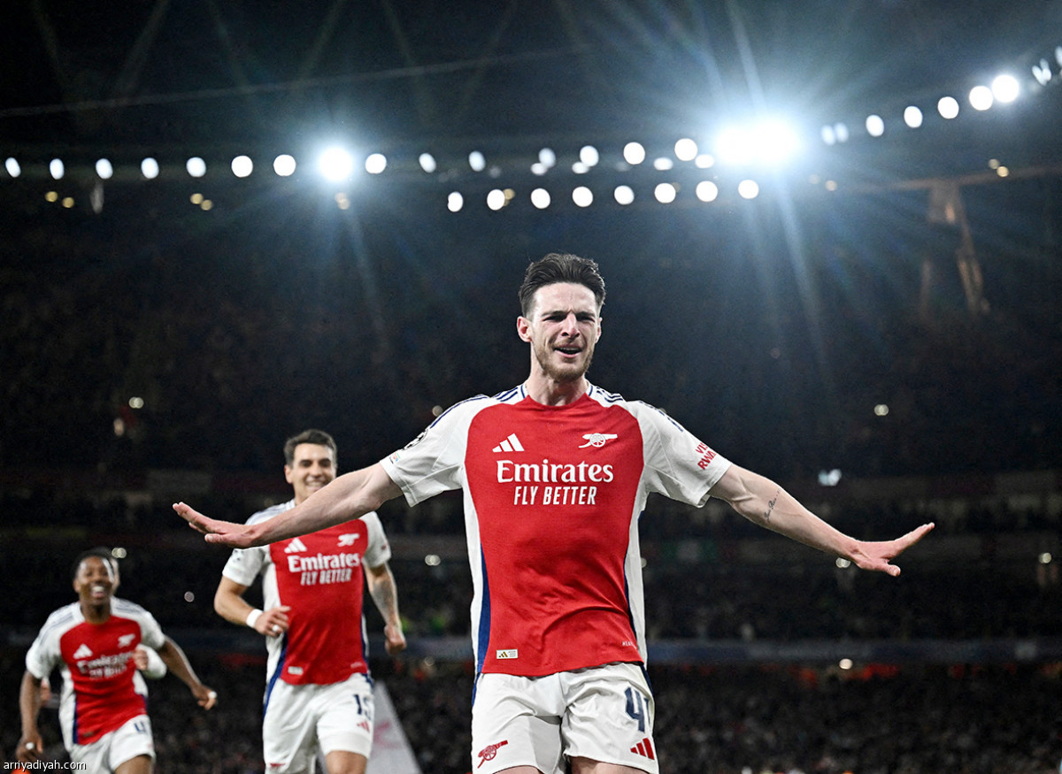 رايس.. هدفان تاريخيّان