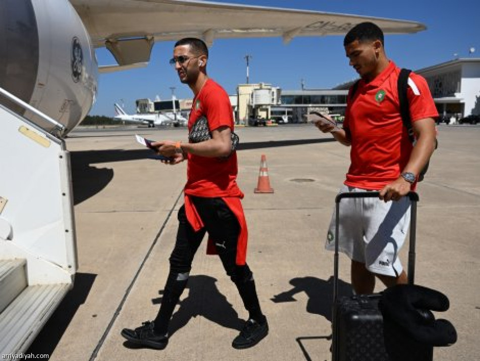 منتخب المغرب يطير إلى جوهانسبورج