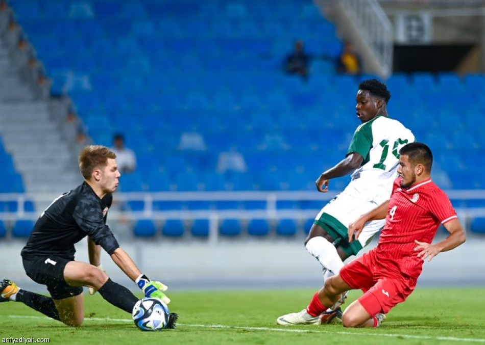 الأخضر الأولمبي يكرر الانتصار على قرغيزستان