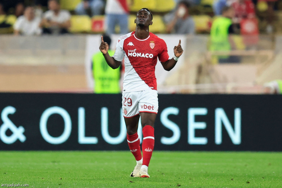 موناكو ينتصر  على مارسيليا ويعتلي الصدارة