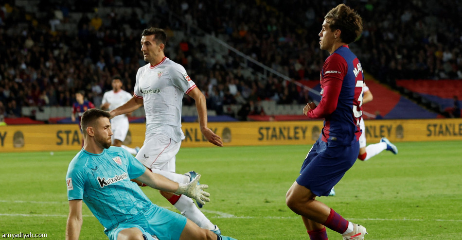 قبل الكلاسيكو.. برشلونة يفلت من فخ بلباو