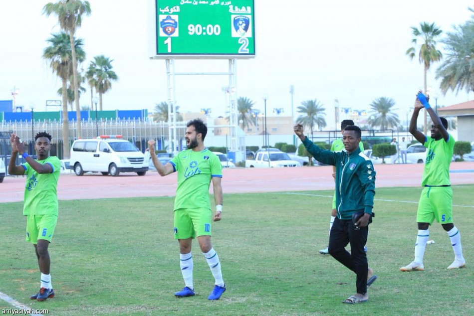 الشعلة يحسم ديريي الخرج أمام الكوكب