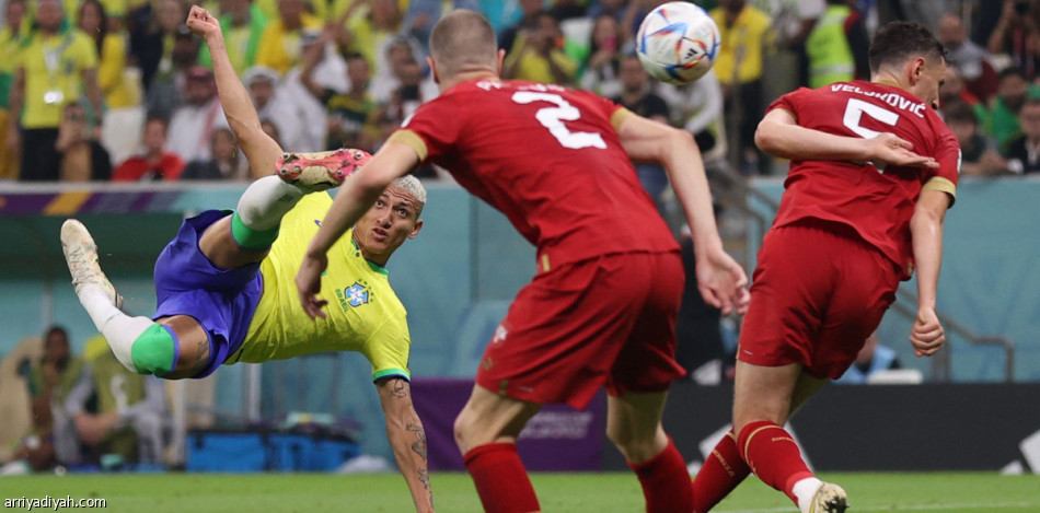 البرازيل تنطلق بثنائية ريتشارليسون