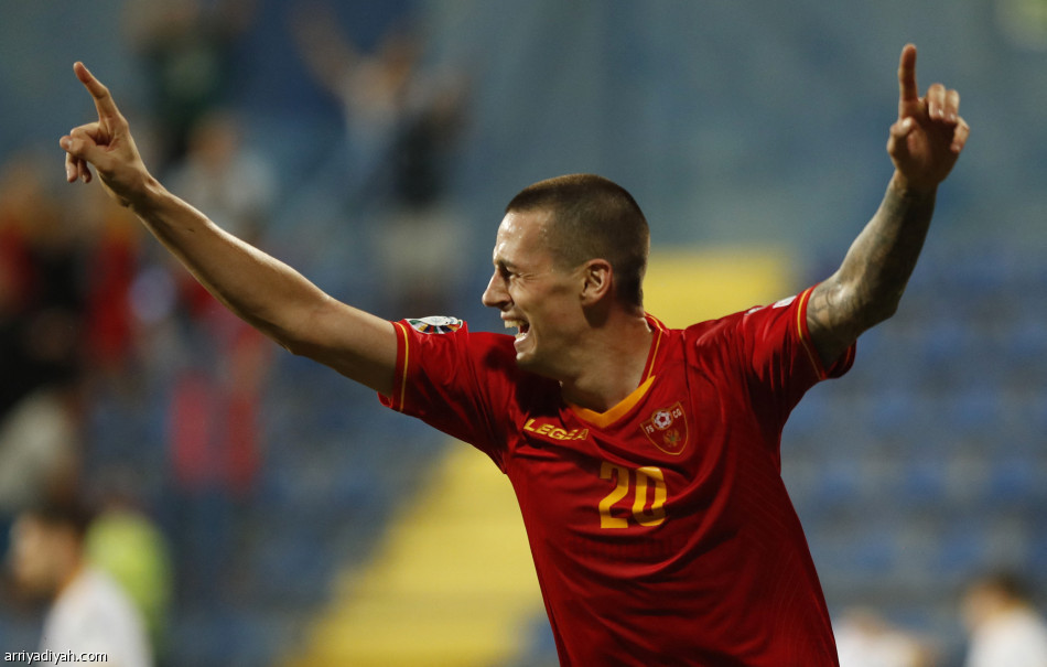 هدف متأخر يمنح الجبل الأسود نقاط بلغاريا