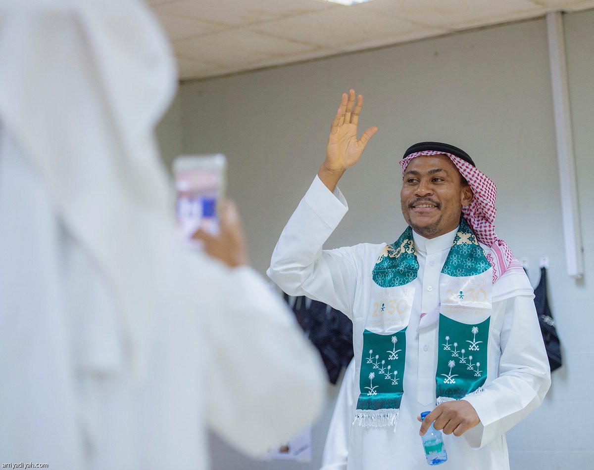 أجانب التعاون يحتفلون باليوم الوطني