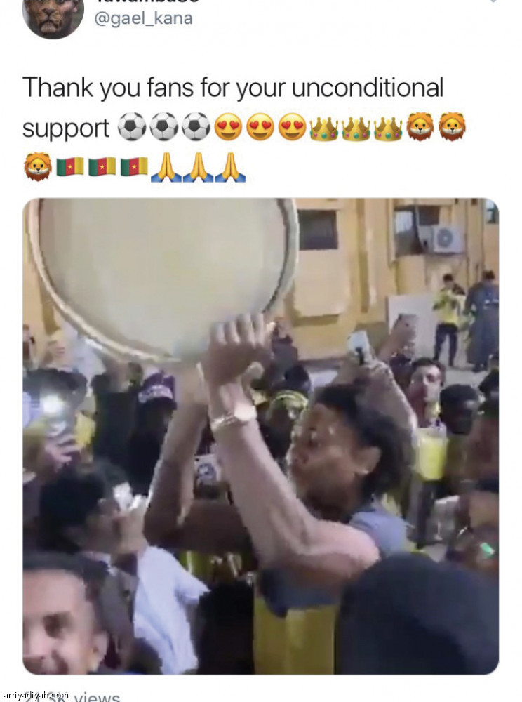 تاوامبا..
البداية.. تغريدة «عاش سلمان»