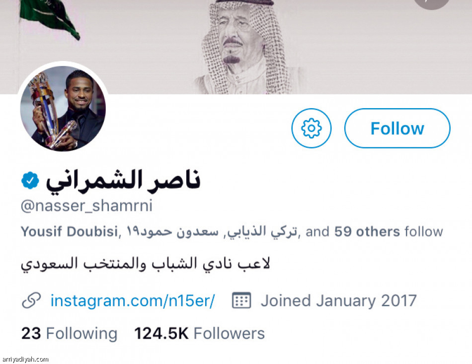 الهدافون 
يسجلون في تويتر