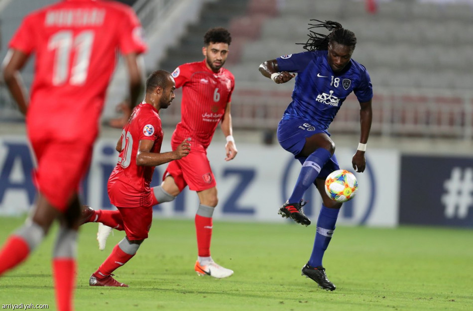 الهلال يختتم مجموعات آسيا بالتعادل مع الدحيل