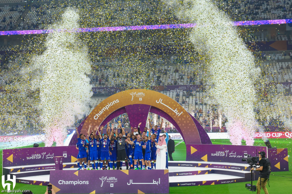 بـ«الترجيحية» الهلال بطل سوبر لوسيل